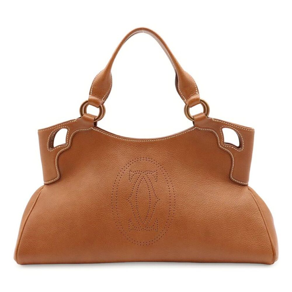 Cartier Marcello de Cartier Punching Logo Tote